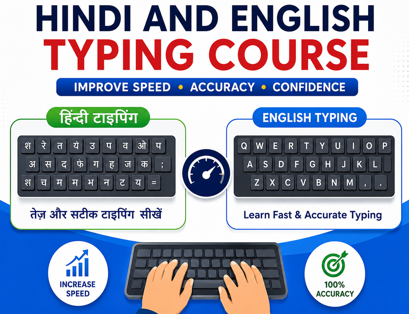 Hindi and English Typing Course in Dehradun